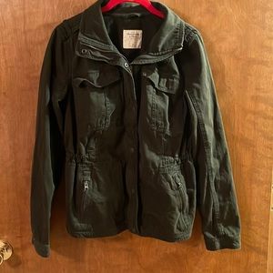 Abercrombie Cinch Waist Jacket